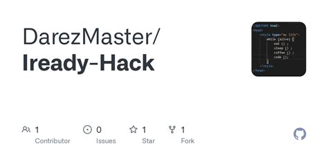 PS666github opened this issue on Oct 15, 2022 0 comments. . Iready hack github